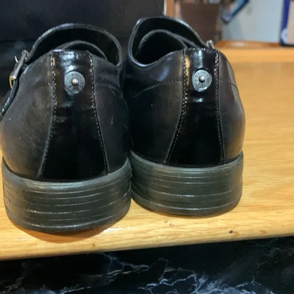 Men’s Diesel Black Double Monk Shoes SZ 9.5 (43). Beautiful and Comfortable!! - Picture 4 of 9